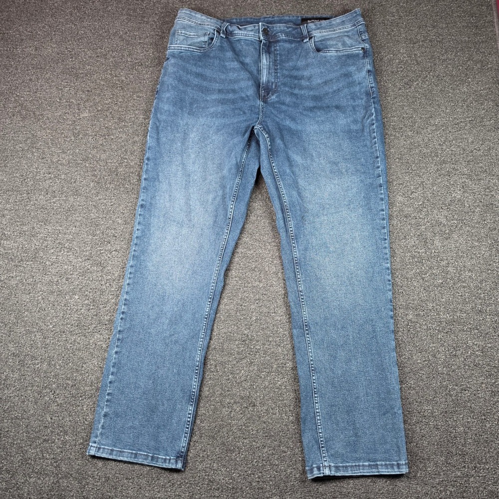 The Perfect Jean NYC Athletic Fit Jeans Blue Mens 40x32 Stretch Denim Casual